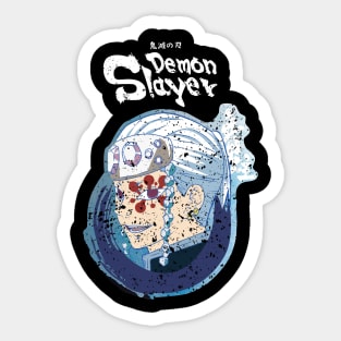 DEMON SLAYER: SOUND PILLAR TENGEN UZUI (GRUNGE STYLE) Sticker